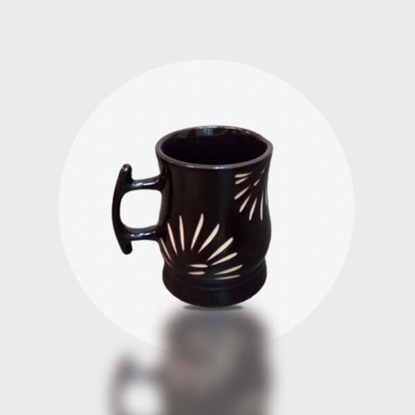 Black Terracotta Polish Cup